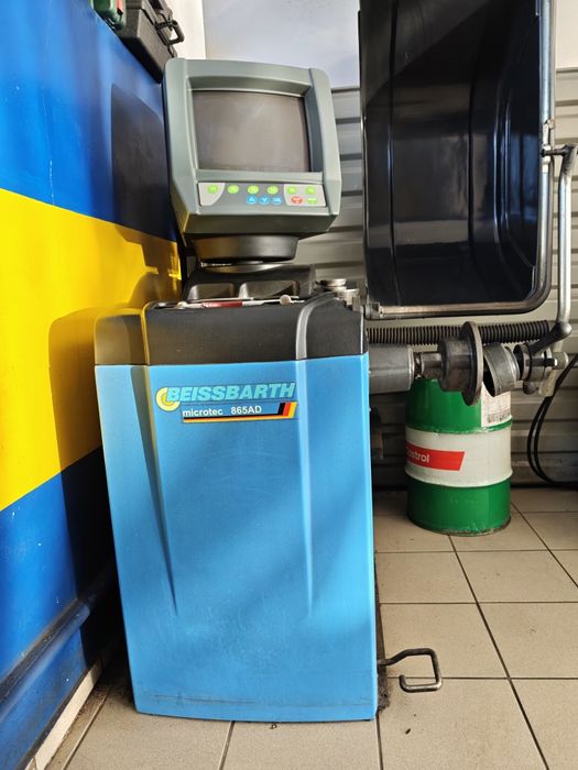 Zestaw do wulkanizacji - montażownica + wyważarka