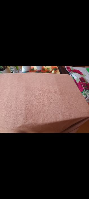 Matarial tkanina Brąz miedziany pudrowy róż 320x 150