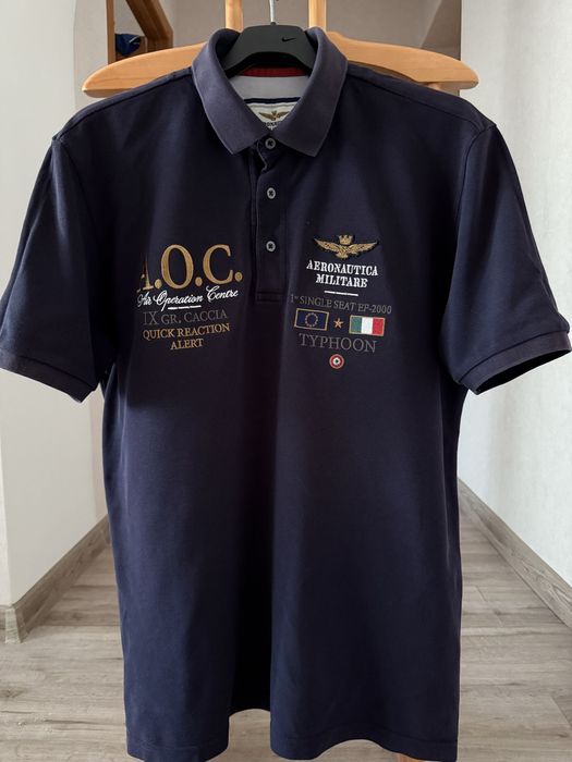 Поло Aeronautica Militare (оригинал). Размер L - XL (52))