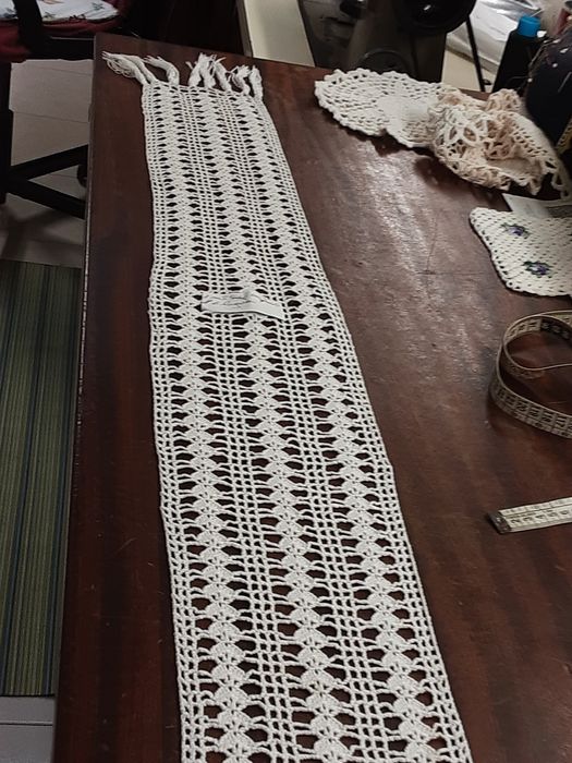 Panos em croché 1 € cada foto estado novo