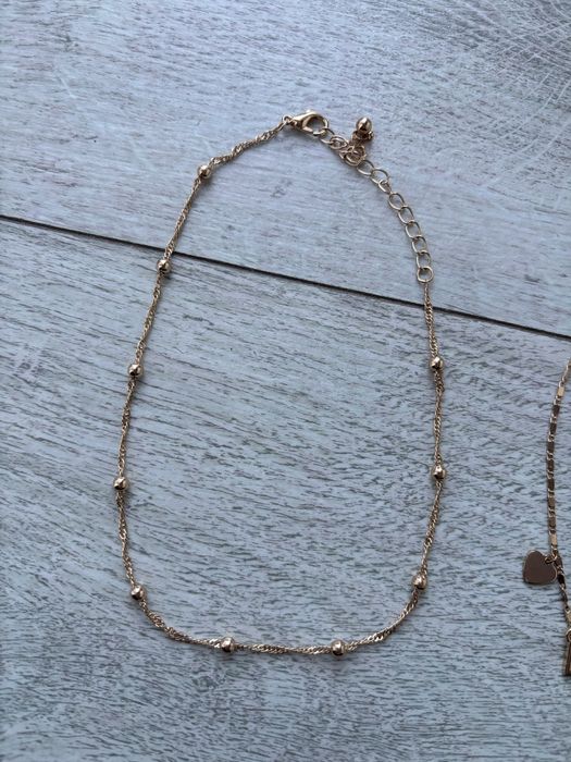 Złoty damski naszyjnik