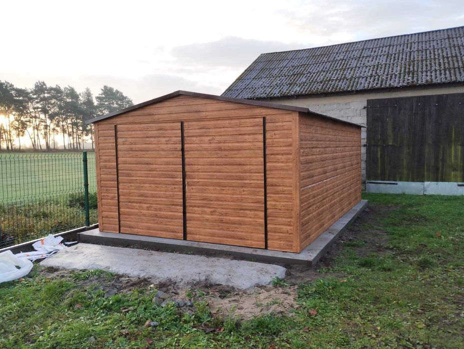 garaż 4x5, 5x6, 6x5, blaszaki drewnopodobne, hale, profil zamknięty