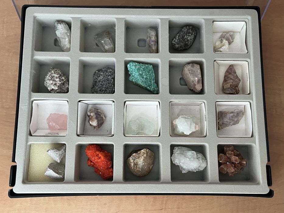 Kolekcja minerałów