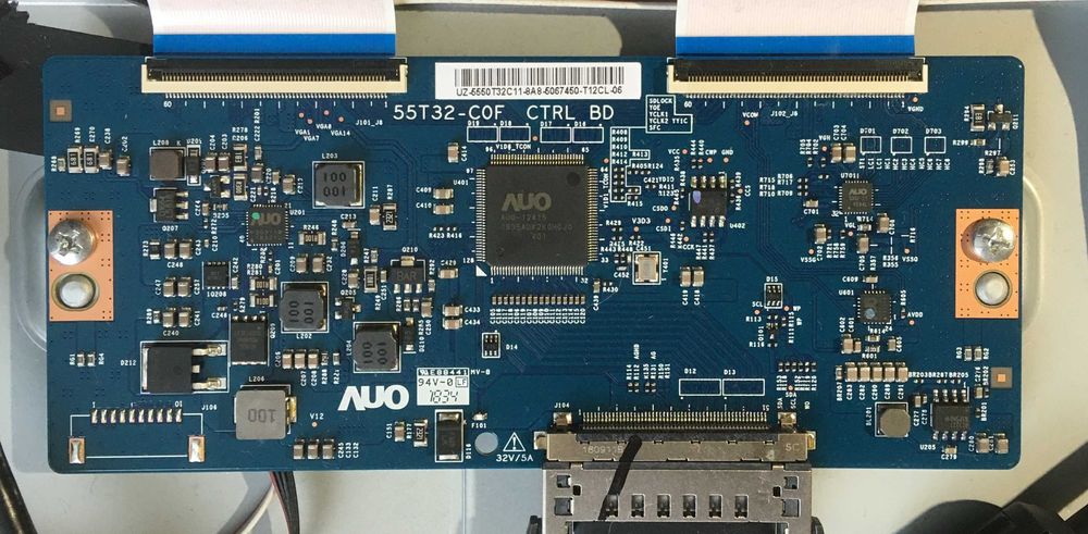 Плата блока t-con 55t32-cof ctrl bd
