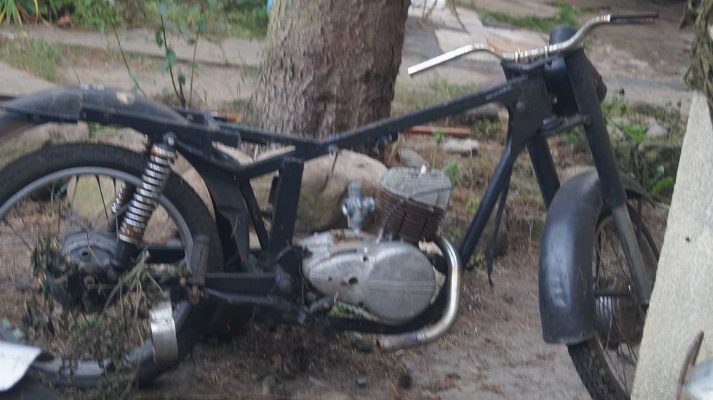 WSK rama silnik koła amortyzatory lagi błotniki kierownica lampa oryg