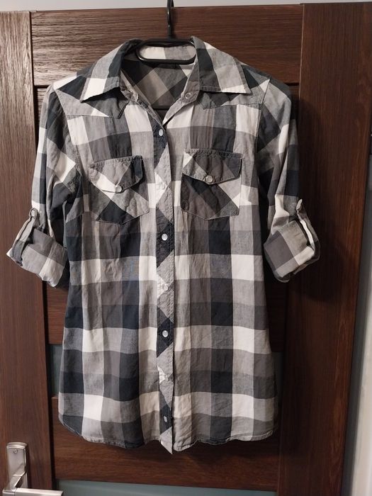 Koszula w kratę bawelna