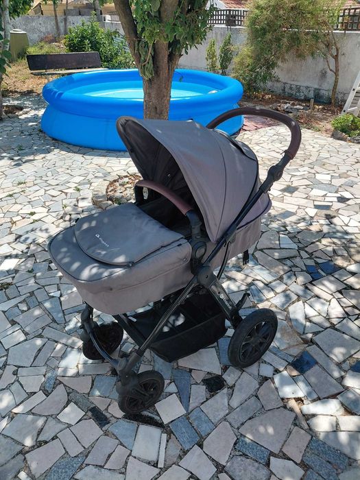 Carrinho de bebe 3 em 1 kinderkraft