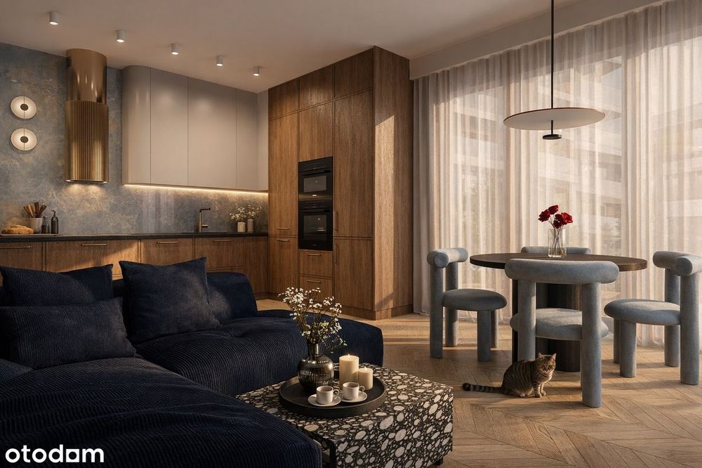2-pokojowe mieszkanie 46m2 + balkon