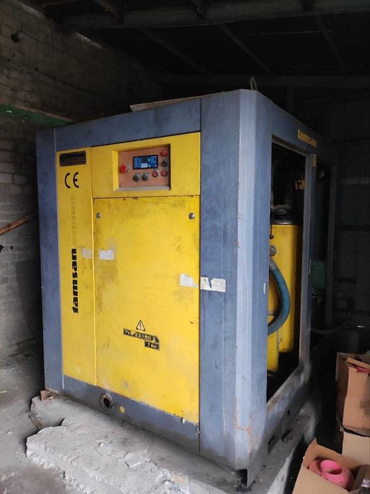 Компрессор Tamsan 23 м3/мин 8 атм винтовой воздушный.