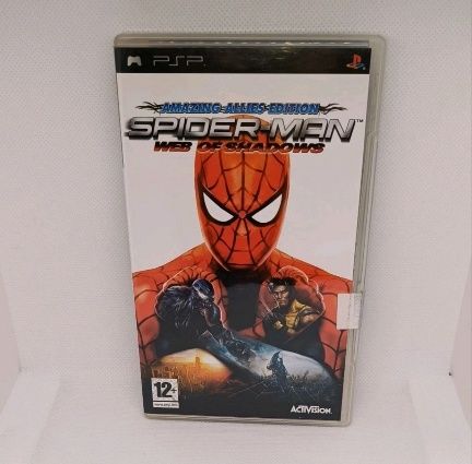 Spider-man: Web of Shadows Amazing Allies Edition PSP Sony PlayStation Portable
