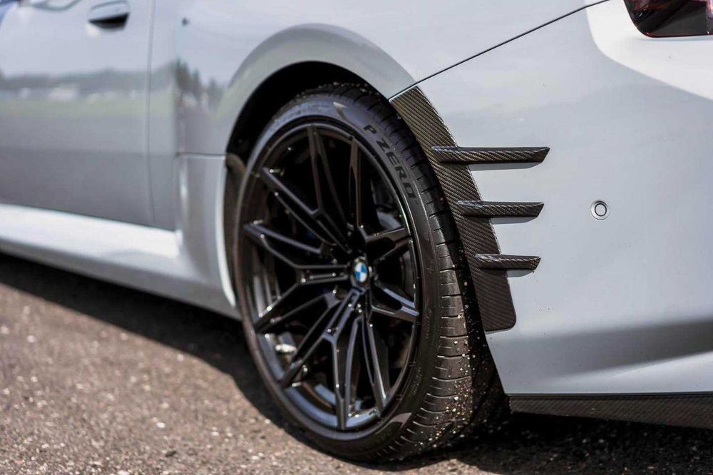 Canardsy Lotki Dokładki Splitterki KOMPLET BMW M2 G87 CARBON