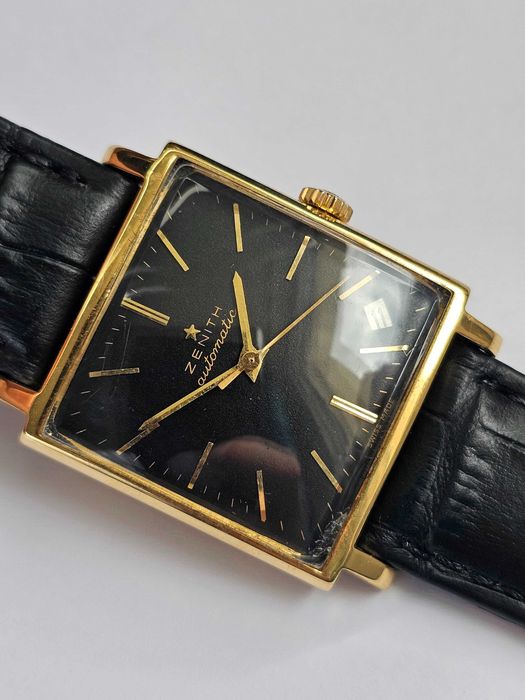 Złoty Zenith Automatic Kenedy lite złoto 18K + box