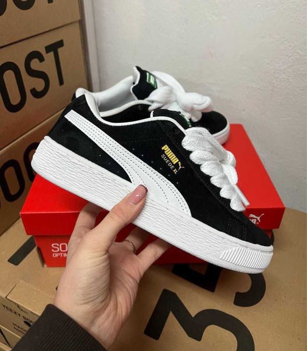!SALE! Puma Suede XL Black/White 36 37 38 39 40 41 42 43 44 45 пума хл