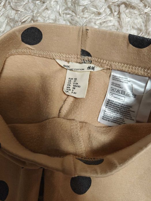 Утеплені лосіни Zara, hm 2-3 роки