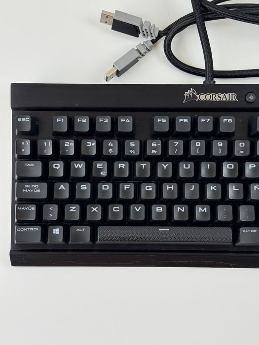 Клавіатура Corsair K65 LUX RGB Spanish Black (CH-9110014-ES)