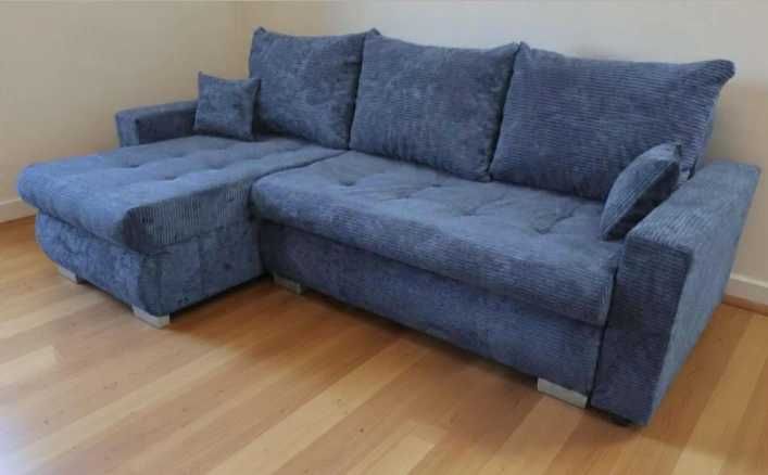 Narożnik Bruno z bokami | Rozkładana kanapa | Funkcja spania