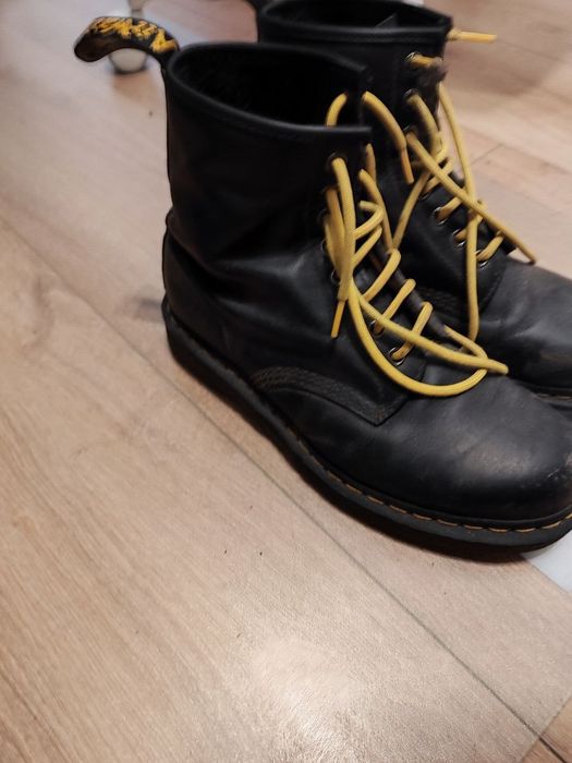 martens 1460 black nappa