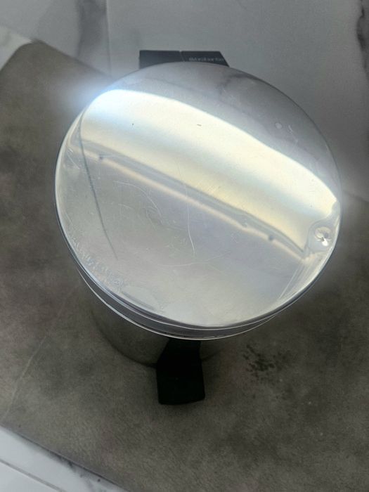 BRABANTIA Balde do lixo WC INOX 3L