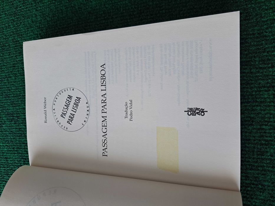 Passagem para Lisboa - Ronald Weber
