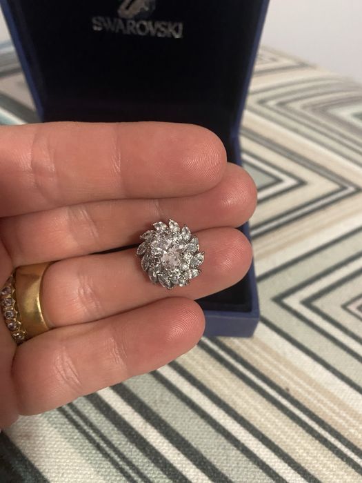 Сережки серьги Swarovski