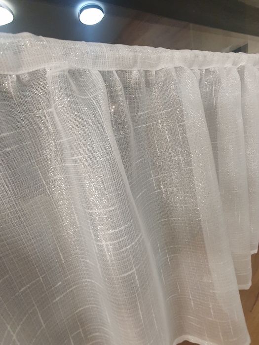 Zazdrostka nowa 130x40 srebrno biała