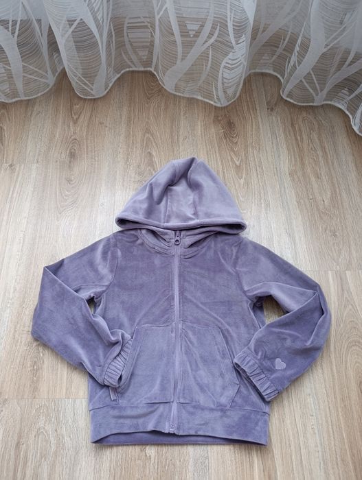 Крутий спортивний велюровий светр худі  4F Zara  122-128см