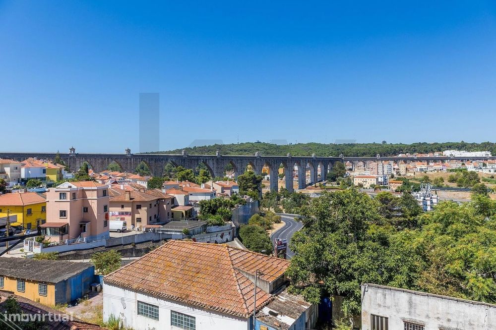 T1 Remodelado Com Vista Para O Aqueduto Das Águas Livres | Campolide