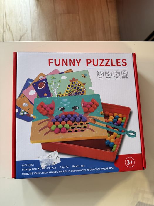 Дитяча мозаїка розвиваючі ігри Funny Puzzles