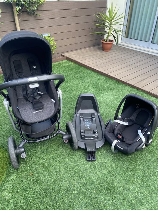 carrinho bébé-confort Lila com Isofix em bom estado