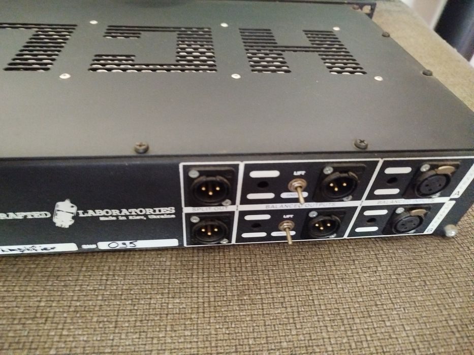 Handcrafted labs Affinity 2 preamplificador estúdio