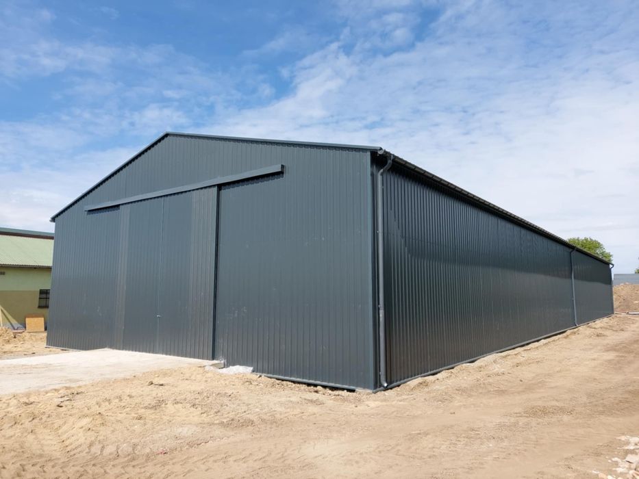 Hala stalowa 15x50x5 magazyn EURO-MET