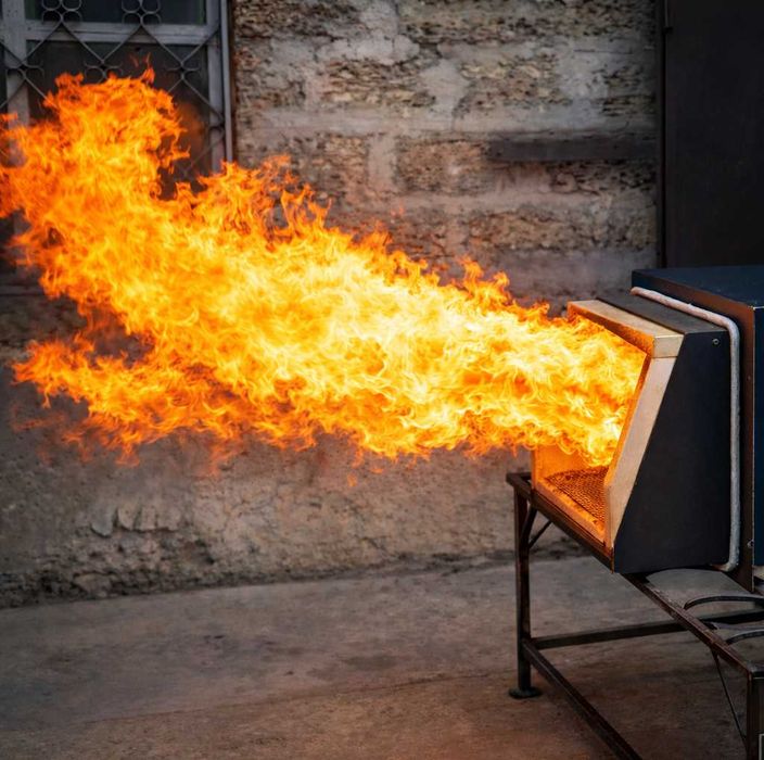 Пальник пелетний 500кВт METALEX, горелка металекс