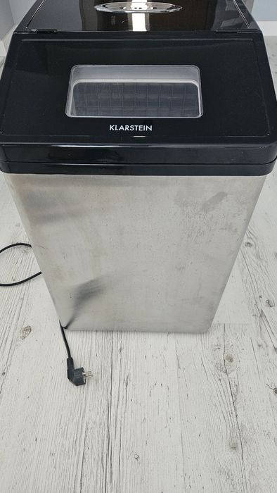 Klarstein Powericer ECO 3 kostkarka do lodu – kostkarka do lodu, 40 kg/24 h, 450 W uszkodzona
