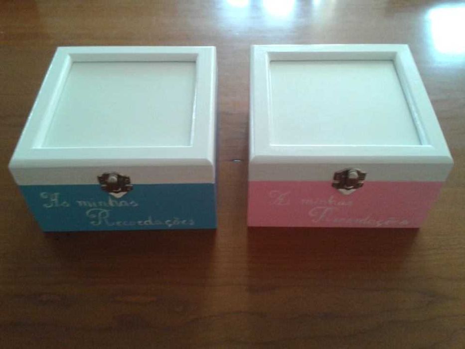 caixas de recordações