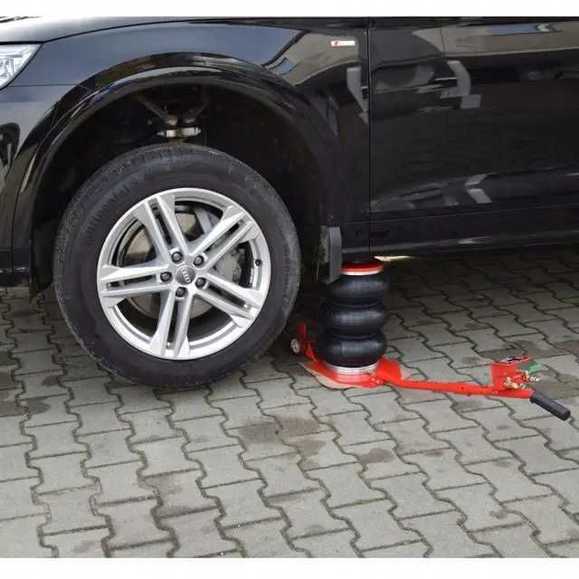 Пневматичний домкрат "сніговик" ‎HTTMT 3,5 тонни, 15-40 см