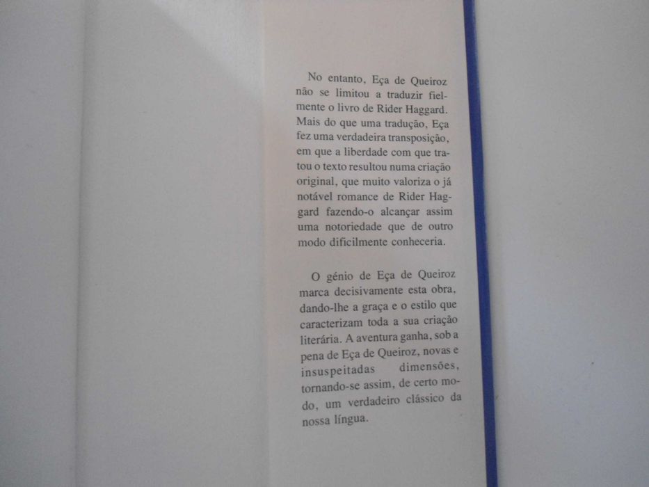 As Minas de Salomão por Rider Haggard