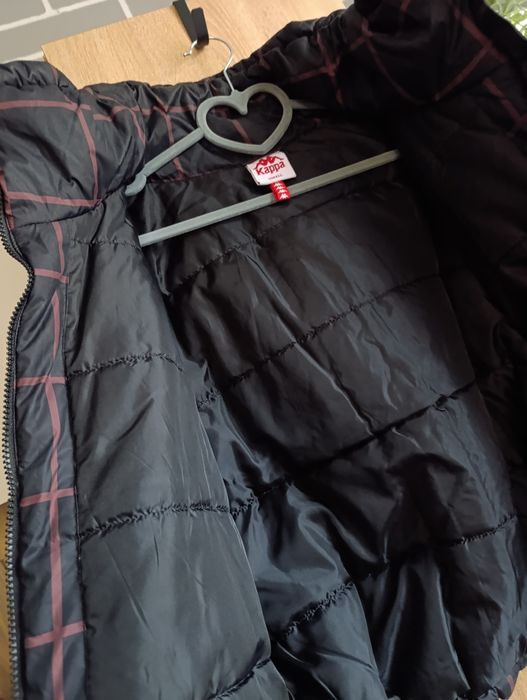 Kappa куртка пуфер S, жіноча куртка демісезон S, укорочена куртка xs