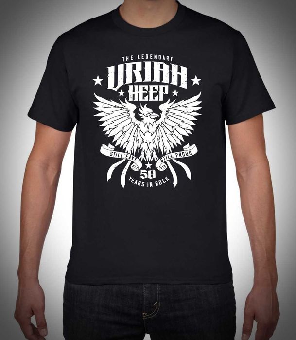 Black Sabbath - Thin Lizzy - AC/DC - Uriah Heep - T-shirt - Nova