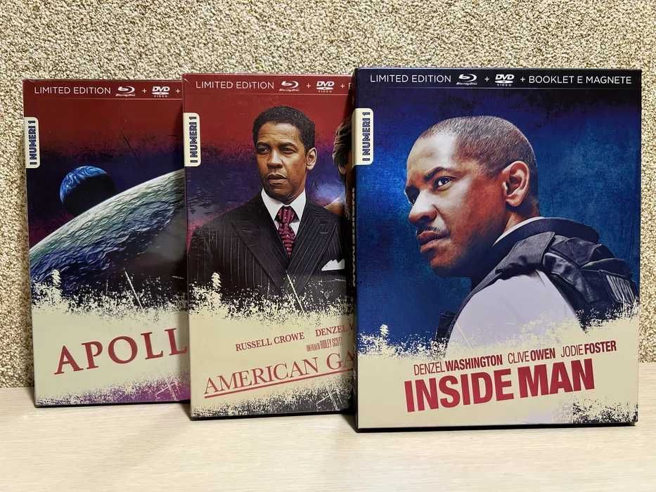 Blu-ray диски Collection Не пойман – не вор / Гангстер / Аполлон 13