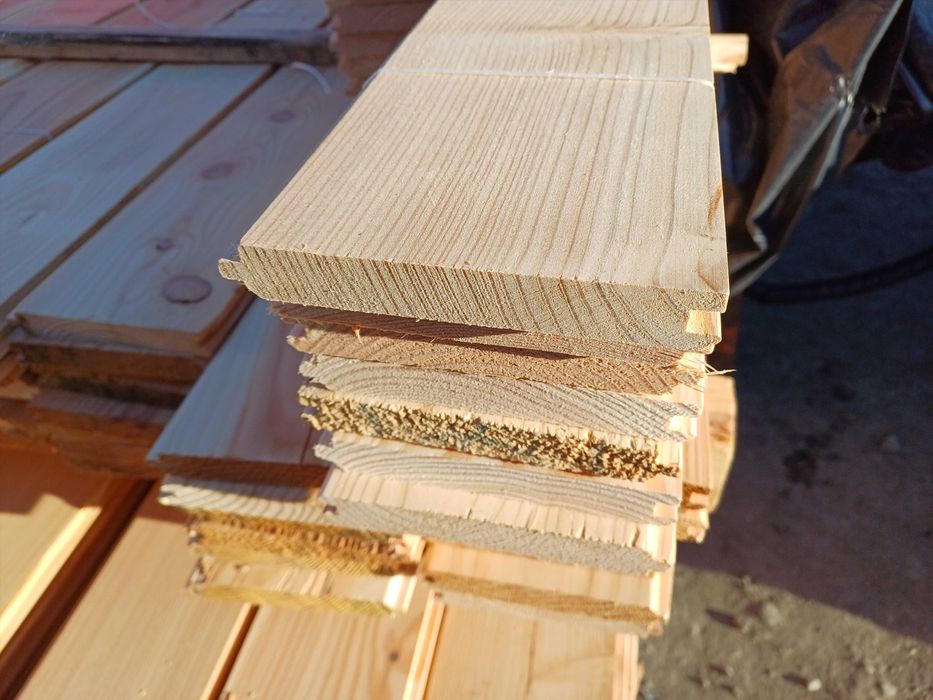 Deska podłogowa tarasowa elewacyjna półbal podbitka szalówka boazeria