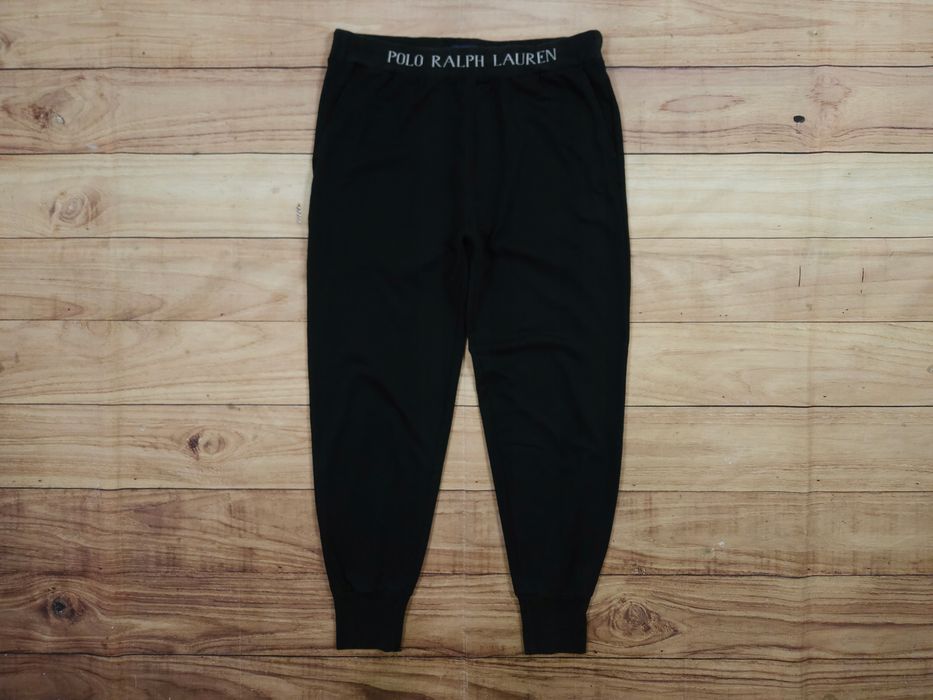 POLO RALPH LAUREN Spodnie Dresowe Męskie Czarne r. M