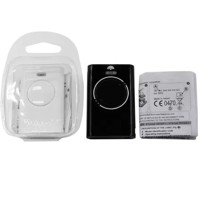 Comando Portão garagem modelo XT2/XT4 SLH LR