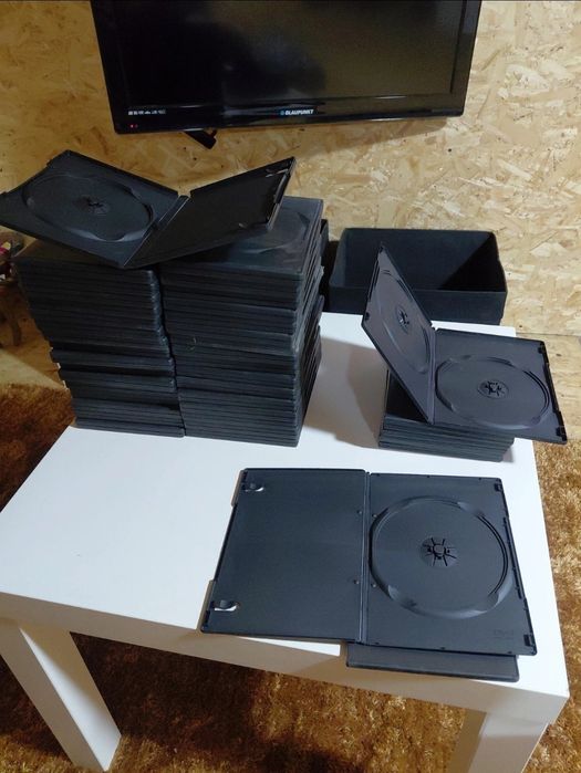 Caixas  plasticas CD/DVD