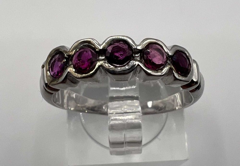 Anel - 18K ouro amarelo - 1,00ct rubis