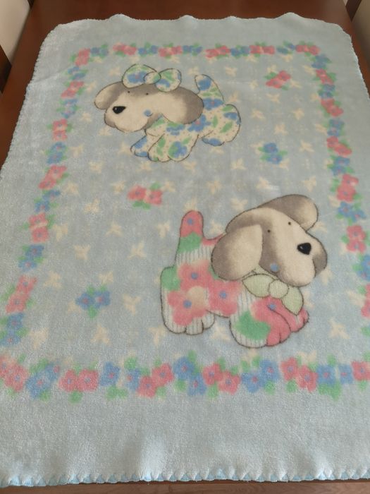 Manta fofinha para bebé