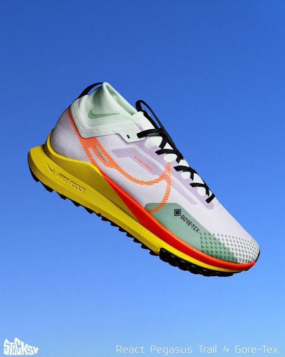 РОЗПРОДАЖ! Чоловічі Nike React Pegasus trail 4 Gore-Tex. Водонепроникні. Оригінал. Розм 47 - 30 см
