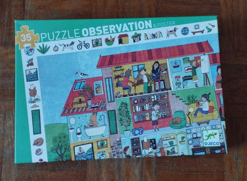 Puzzle + poster, 35 peças