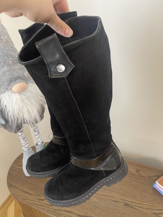 Натуральні чобітки 39розмір