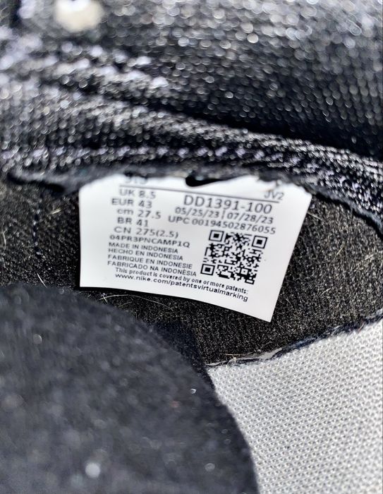 Nike Dunk Panda como novas