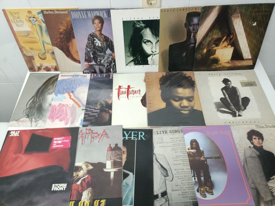 ABBA Bowie PRINCE Winwood MARILLION Madness ZZ TOP e outros {vinis}